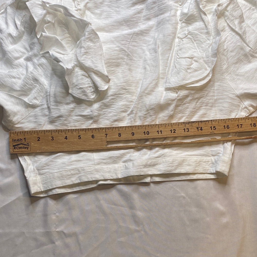 APRICOT‎ Ivory Ruffle Top - Picture 11 of 14